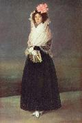 Francisco de Goya Portrat der Comtesse del Carpio painting